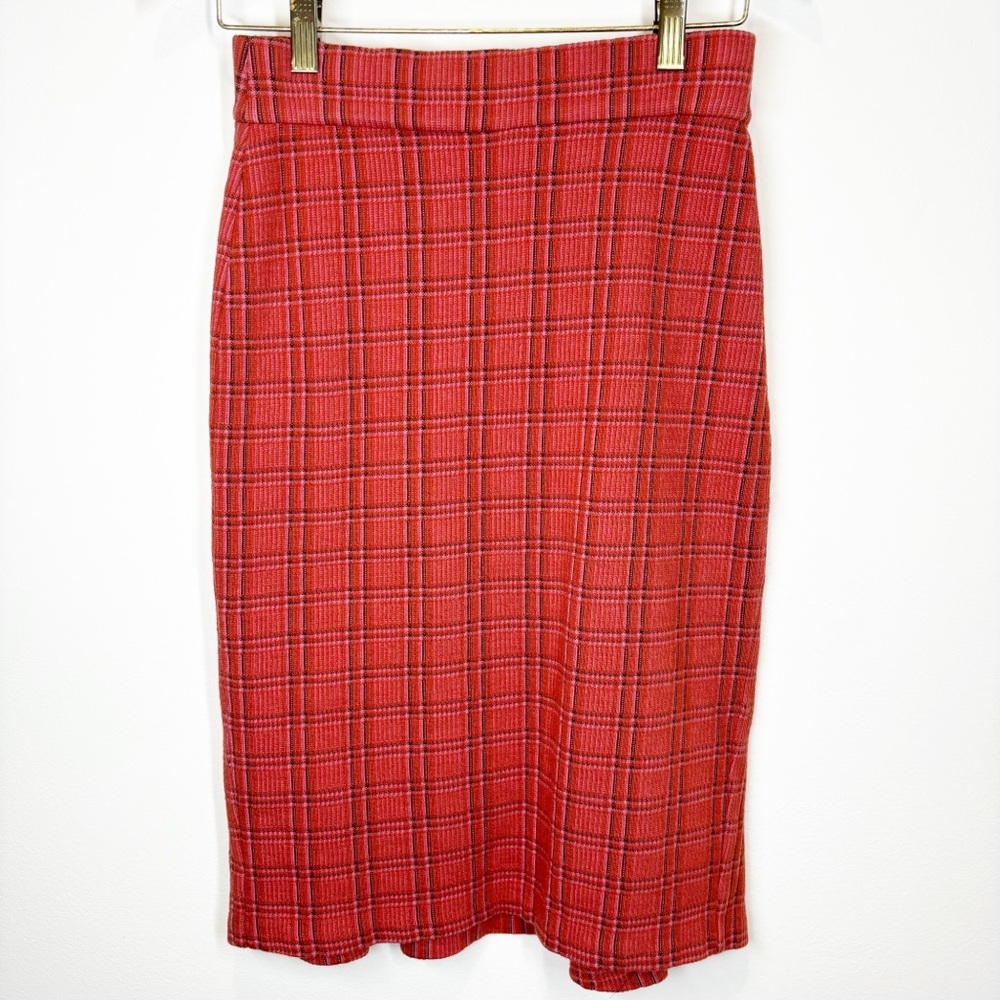 Diane Von Furstenberg Y2K Plaid Skirt